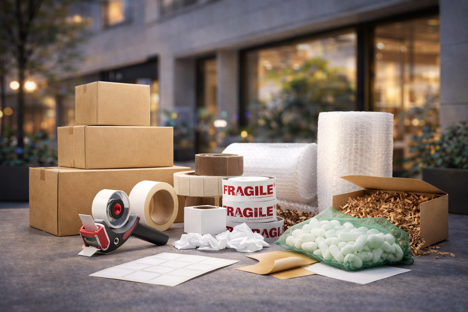 Klebeband & Versandzubehör für Unternehmen – sicher, effizient und professionell