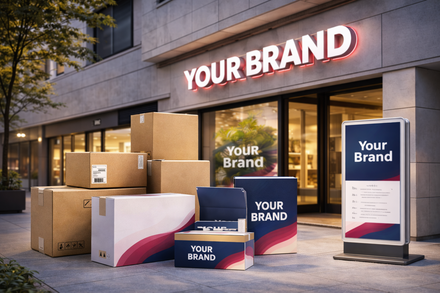 Versandkartons, Faltschachteln & Produktverpackungen für Unternehmen