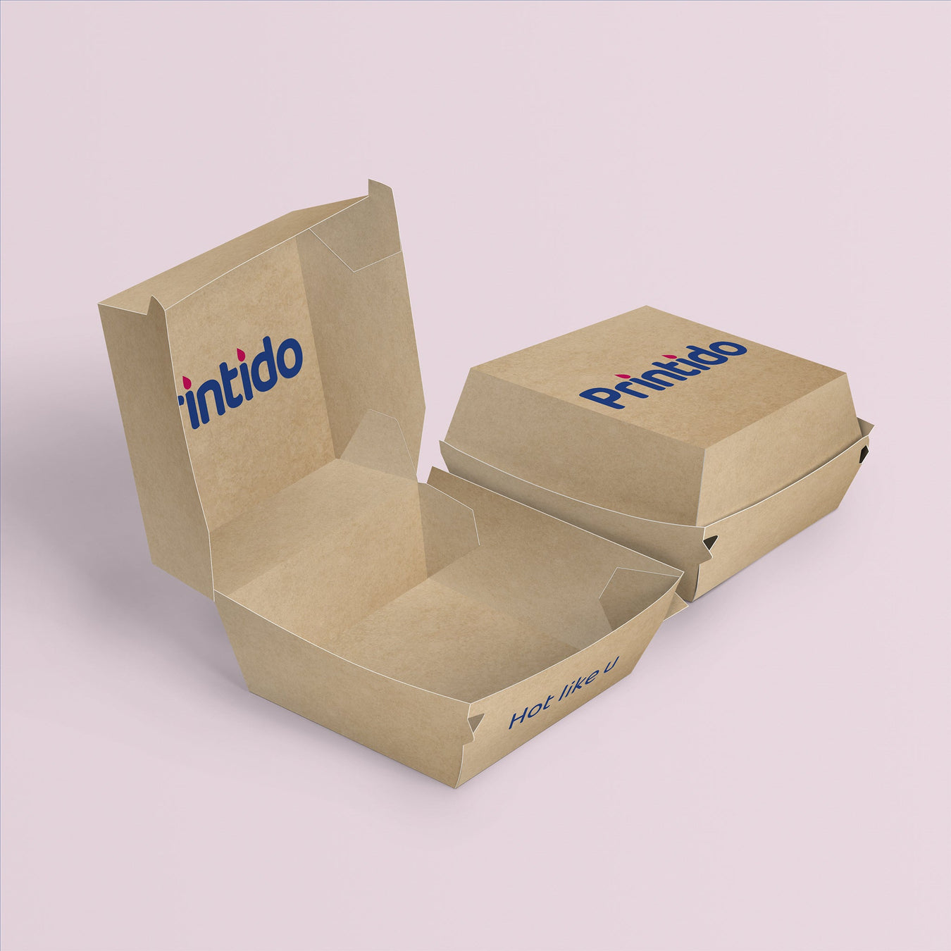 Bedruckte Fingerfood Verpackungen von PRINTIDO