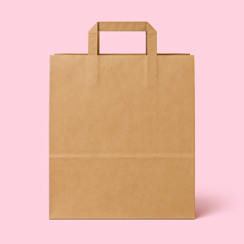 Papiertüte 26cm x 17cm x 25cm bedruckt